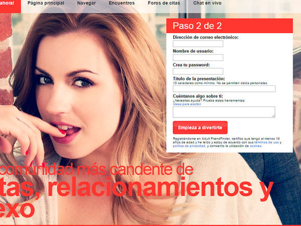 Registro Adultfriendfinder