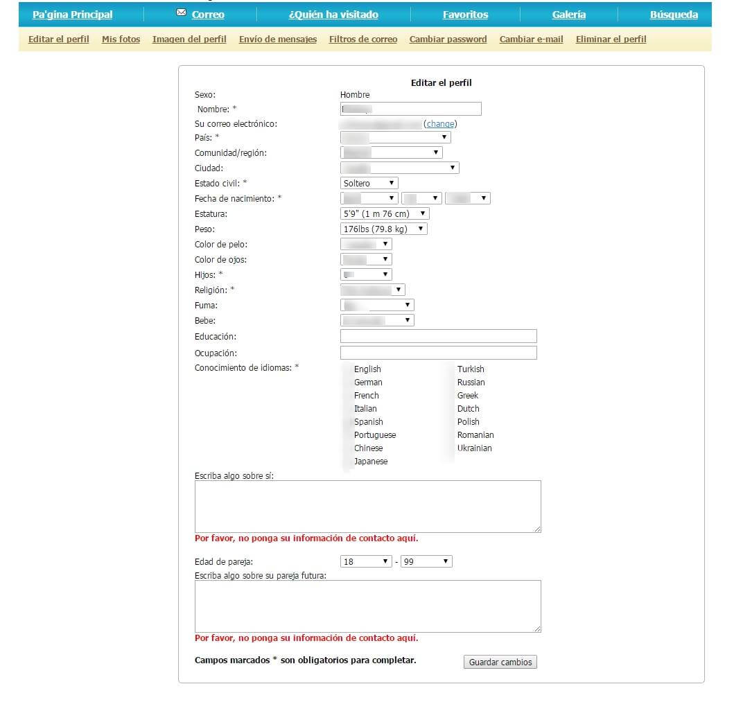 Perfil Fdating