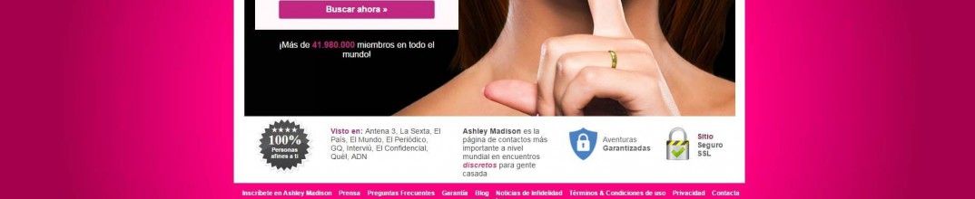 Ashley Madison opiniones