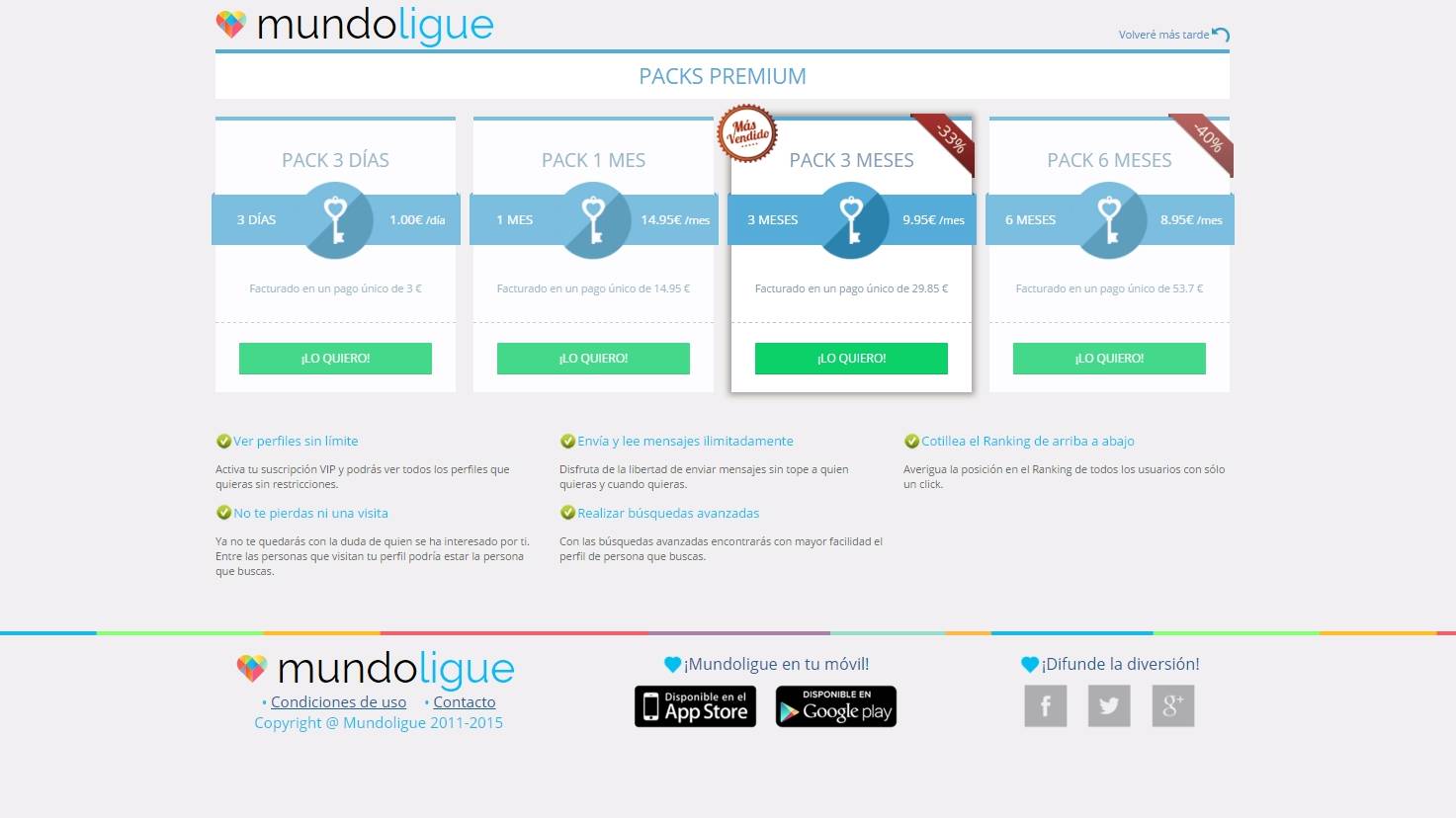 Mundoligue gratis