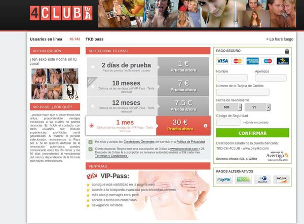 4club precios